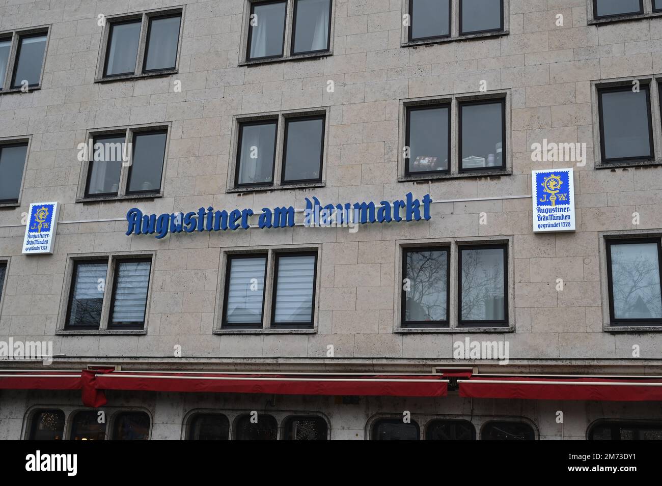 Köln, Deutschland. 06. Januar 2023. Logo und Schriftzug der ...