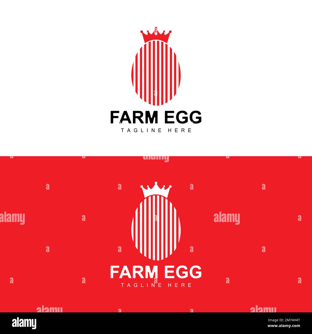 Egg Logo, Egg Farm Design, Chicken Logo, Asiatischer Food Vector Stock ...