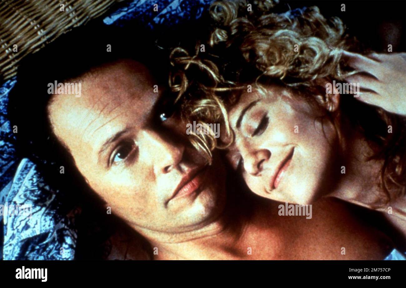 ALS HARRY SALLY 1989 traf, drehte sich Columbia Pictures mit Meg Ryan und Billy Crystal Stockfoto