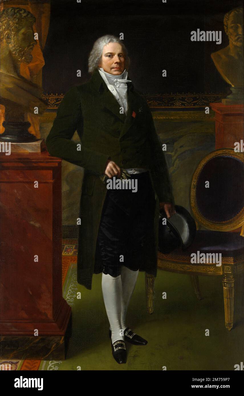 Charles Maurice de Talleyrand Périgord (1754-1838), Prince de Talleyrand von Pierre Paul Prud'hon. 1817. Stockfoto