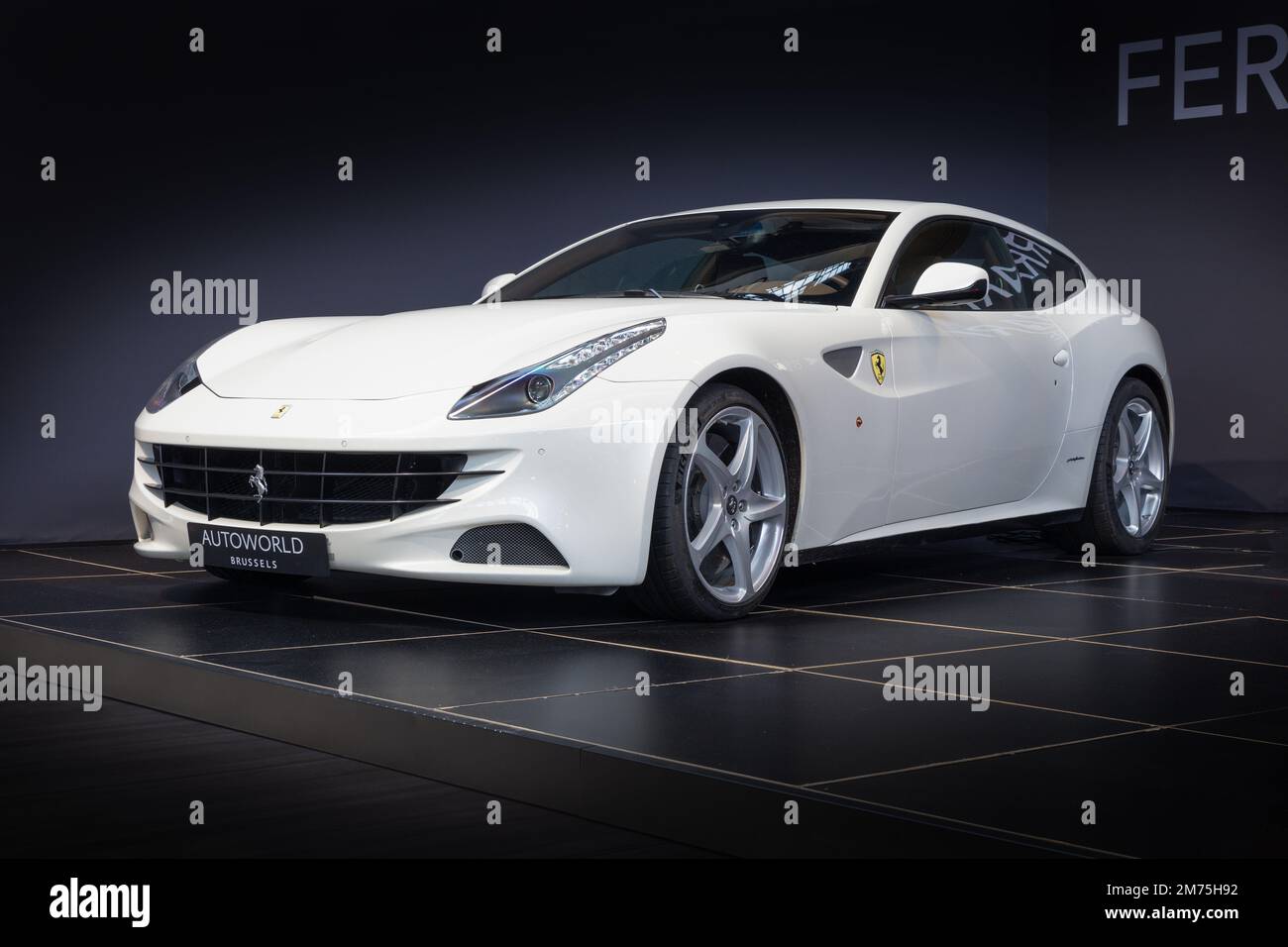 BRÜSSEL, BELGIEN – 26. DEZEMBER 2022: 2012 Ferrari FF (Typ F151), Ferrari Four Stockfoto