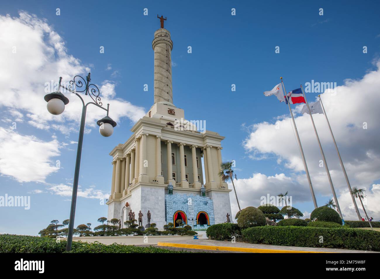 Dominikanische Republik, Santiago de los Caballeros, el Monumento Stockfoto