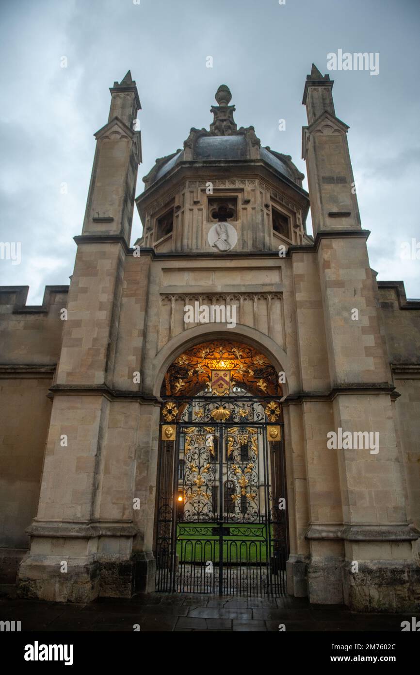 Am All Souls College, Oxford Stockfoto