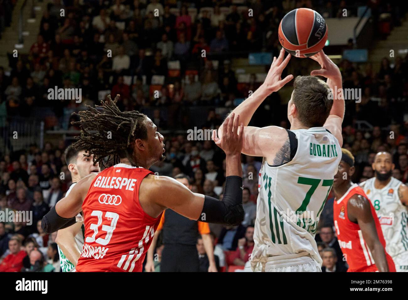 FIBA EuroLeague 2022/2023 München FC Bayern gegen Panathinaikos Athen