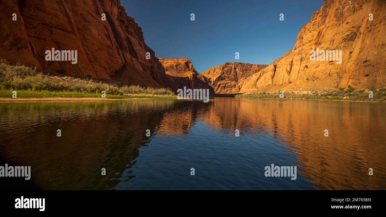 Das Erholungsgebiet Glenn Canyon Stockfoto