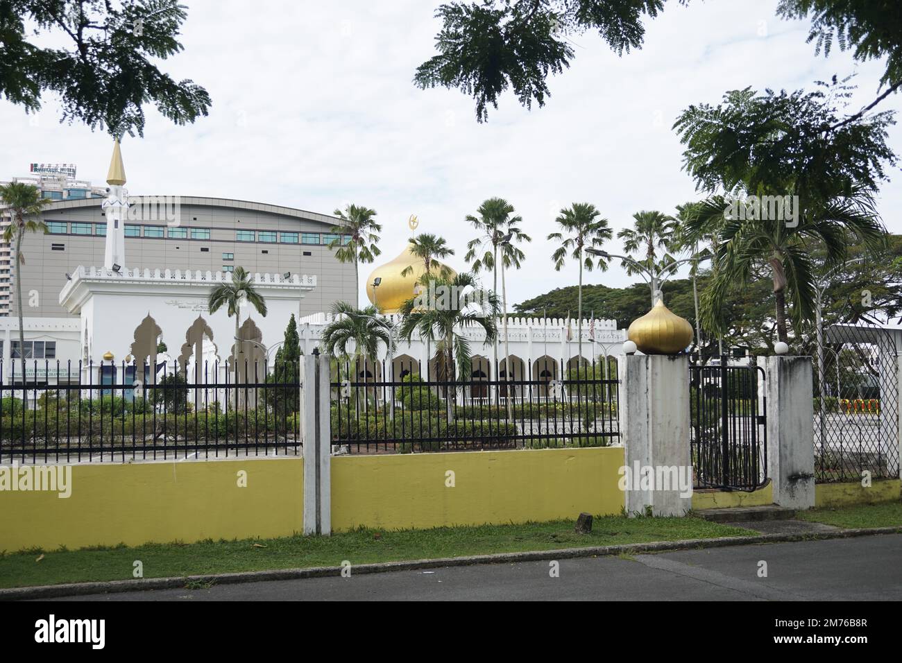 Masjid AT-Taqwa Moschee, Miri, Sarawak Stockfoto