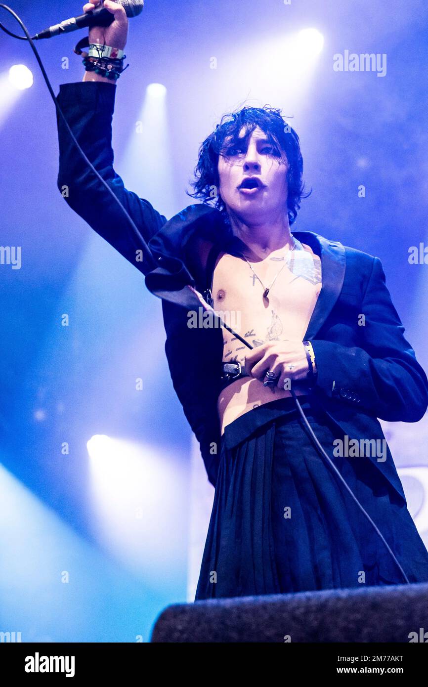 Biddinghuizen, Niederlande 21. august 2022 Palaye Royale live at Lowlands Festival 2022 © Roberto Finizio/Alamy Stockfoto