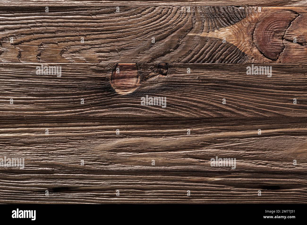 Vintage Brown Holzstruktur Nahaufnahme Stockfoto