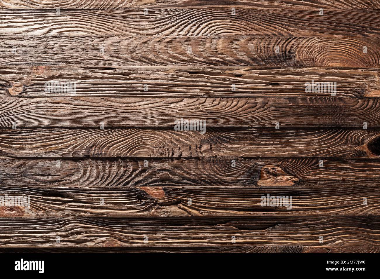 Holzbohlen im Vintage-Stil Holzstruktur Stockfoto