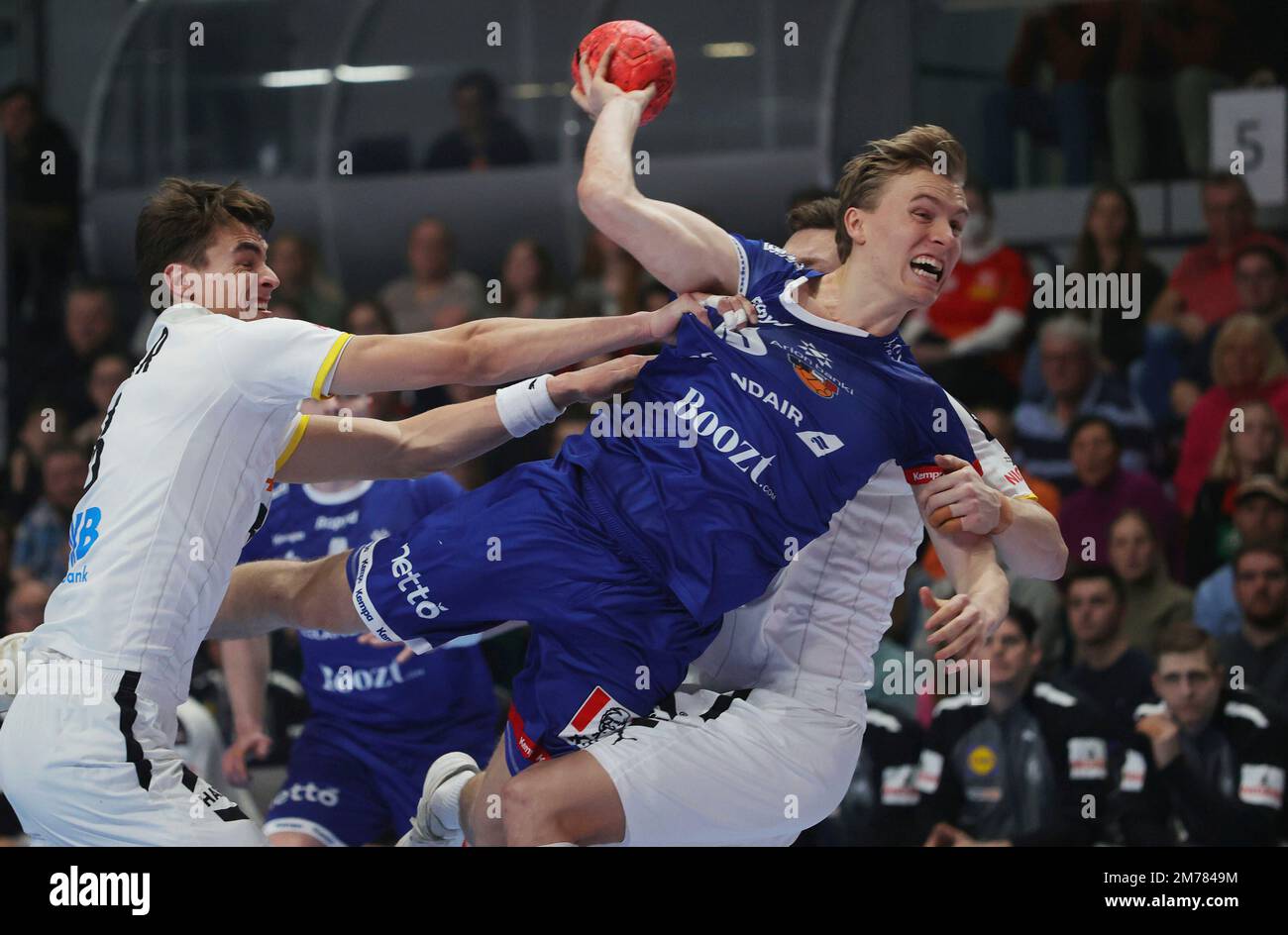 firo 07.01.2023, Handball LanderspielTest, Spielweise, Männer