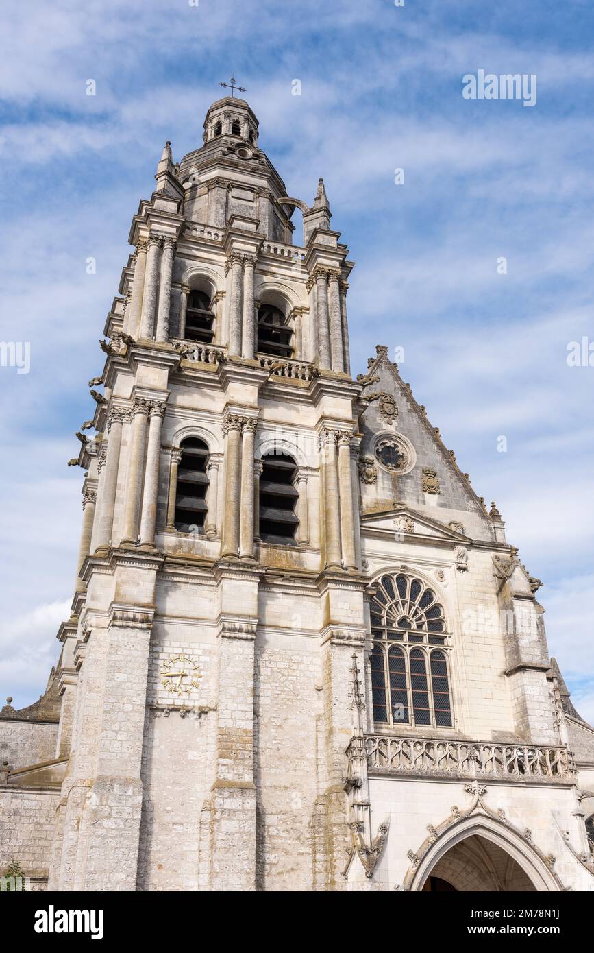 Saint-Louis Kathedrale von Blois (Blois, Loir-et-Cher, Centre-Val de Loire, Frankreich) Stockfoto