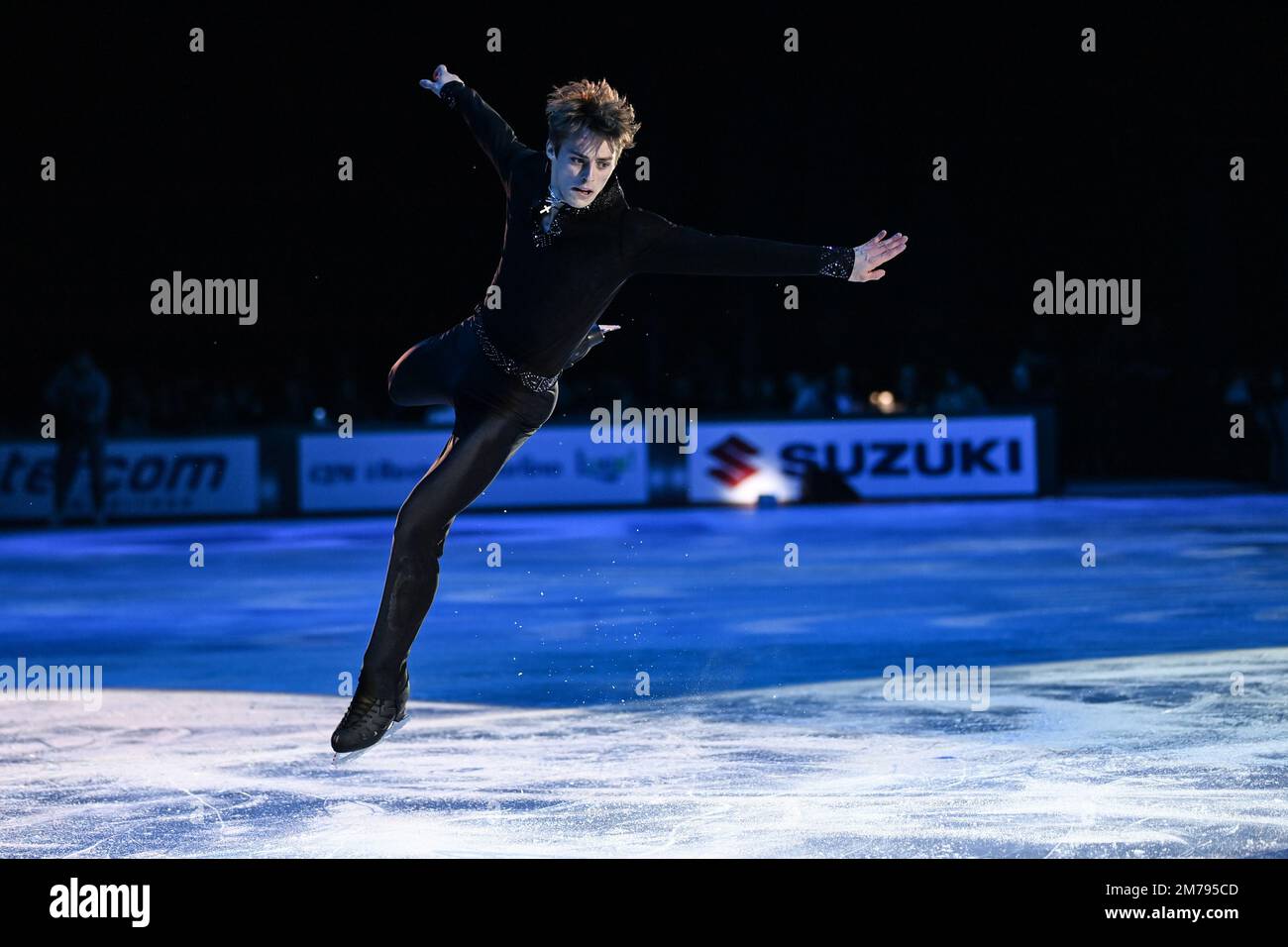 Bologna, Italien. 06. Januar 2023. Aleksandr Selevko (Estland) während 2023 Bol on Ice – Plushenko and Friends, Ice Sports in Bologna, Italien, Januar 06 2023 Kredit: Independent Photo Agency/Alamy Live News Stockfoto