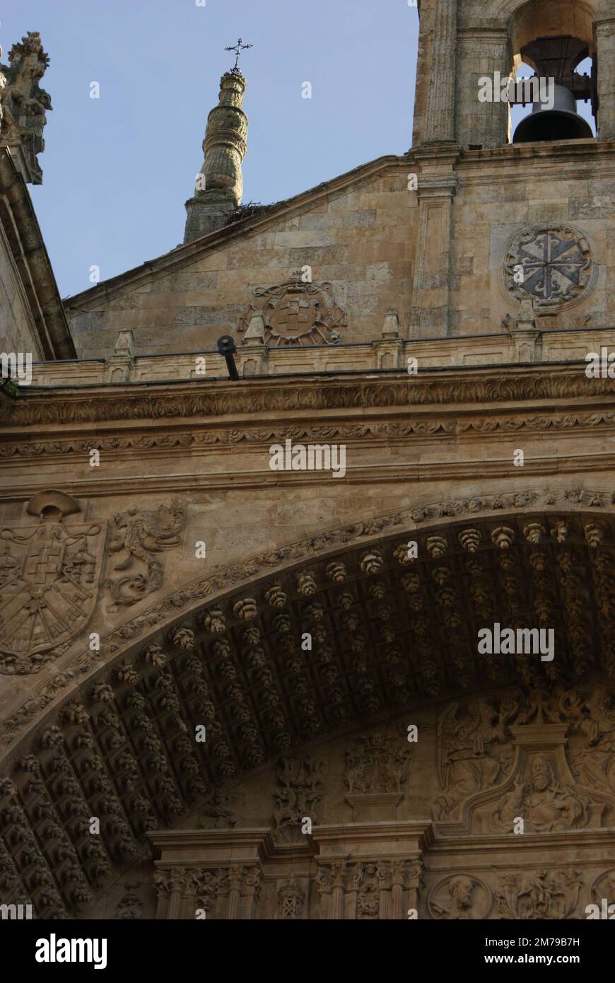 CONVENTO DE SAN ESTEBAN.SALAMANCA.ESPANA Stockfoto