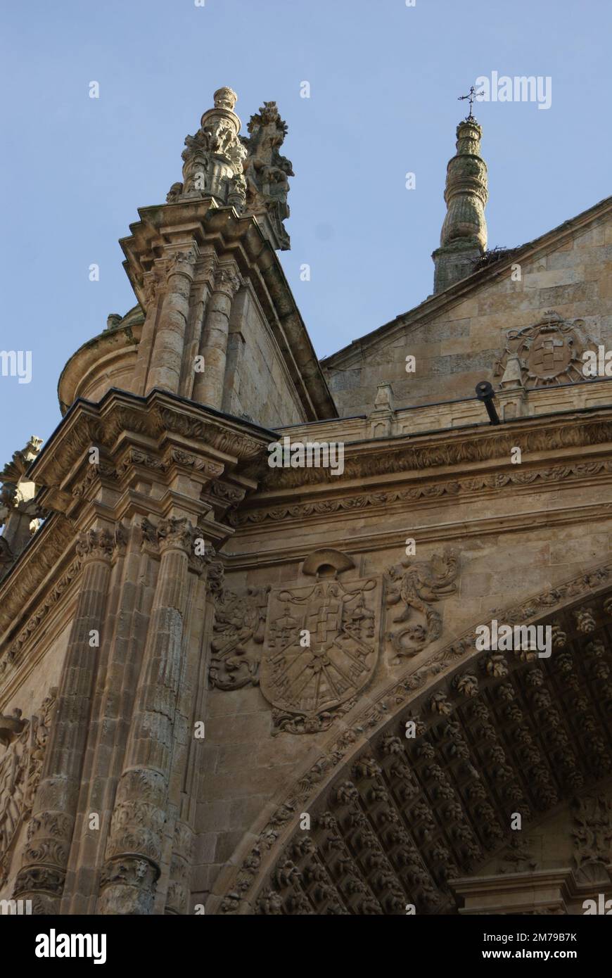 CONVENTO DE SAN ESTEBAN.SALAMANCA.ESPANA Stockfoto
