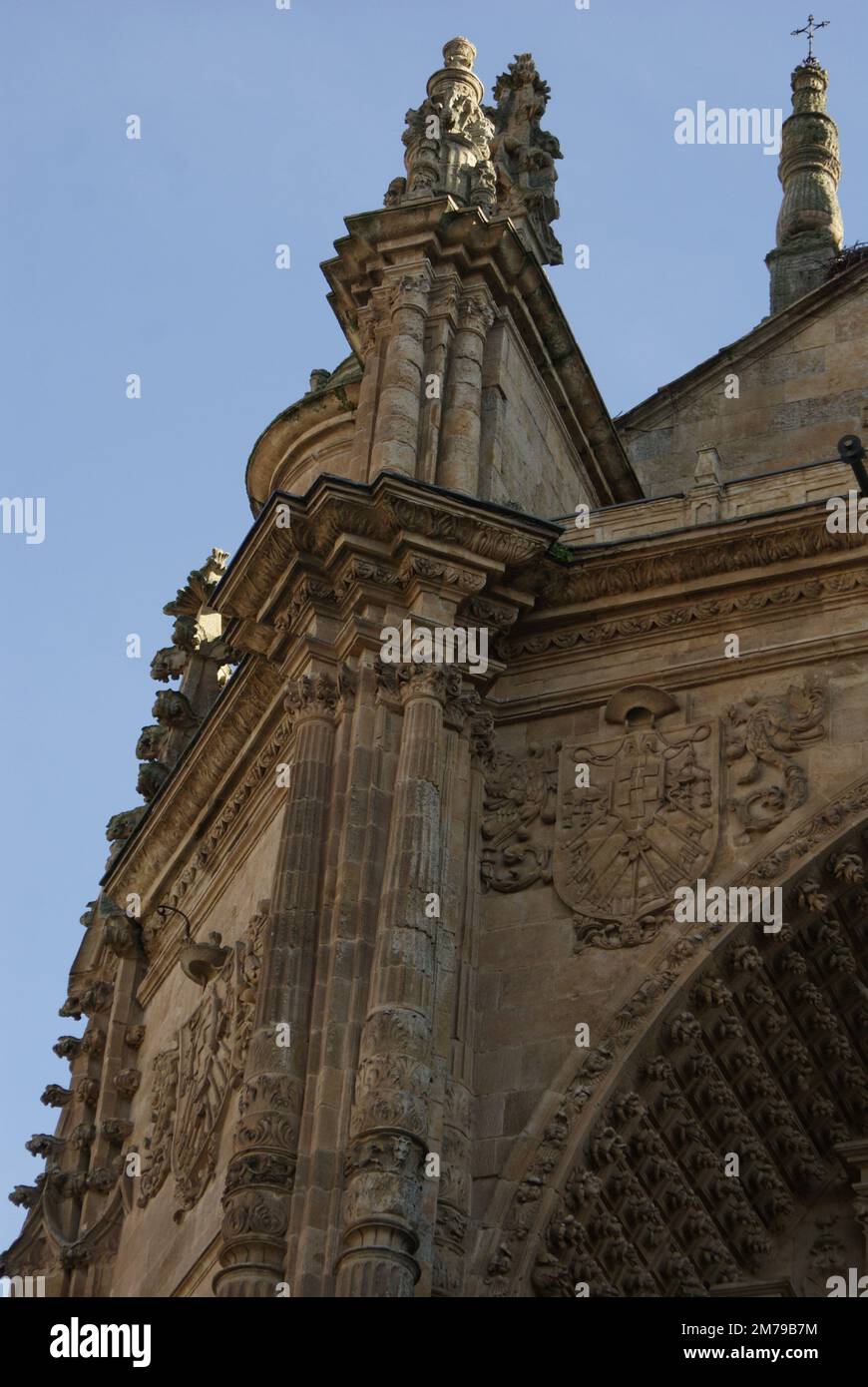CONVENTO DE SAN ESTEBAN.SALAMANCA.ESPANA Stockfoto