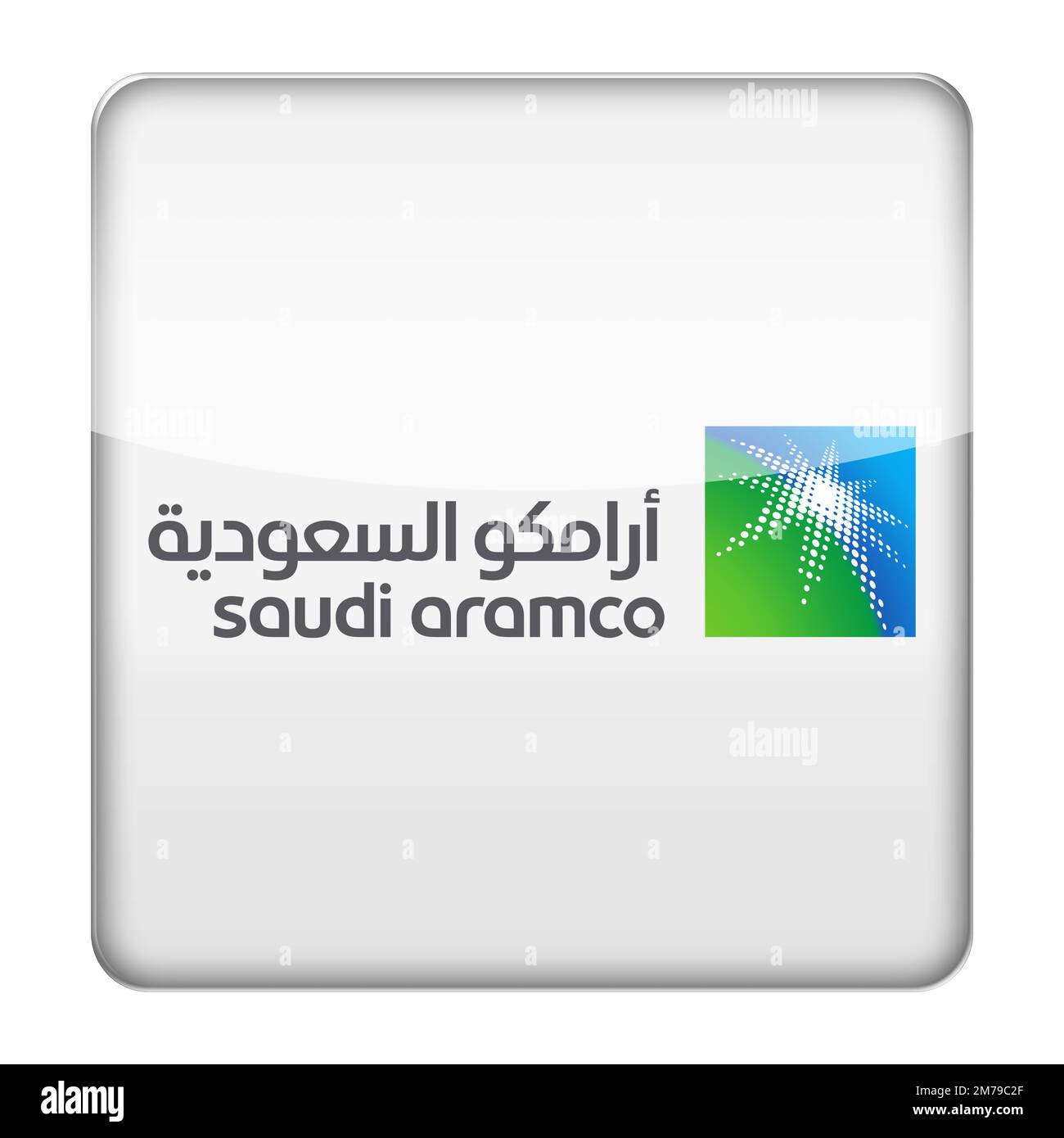 Saudi Aramco Oil Company Stockfoto