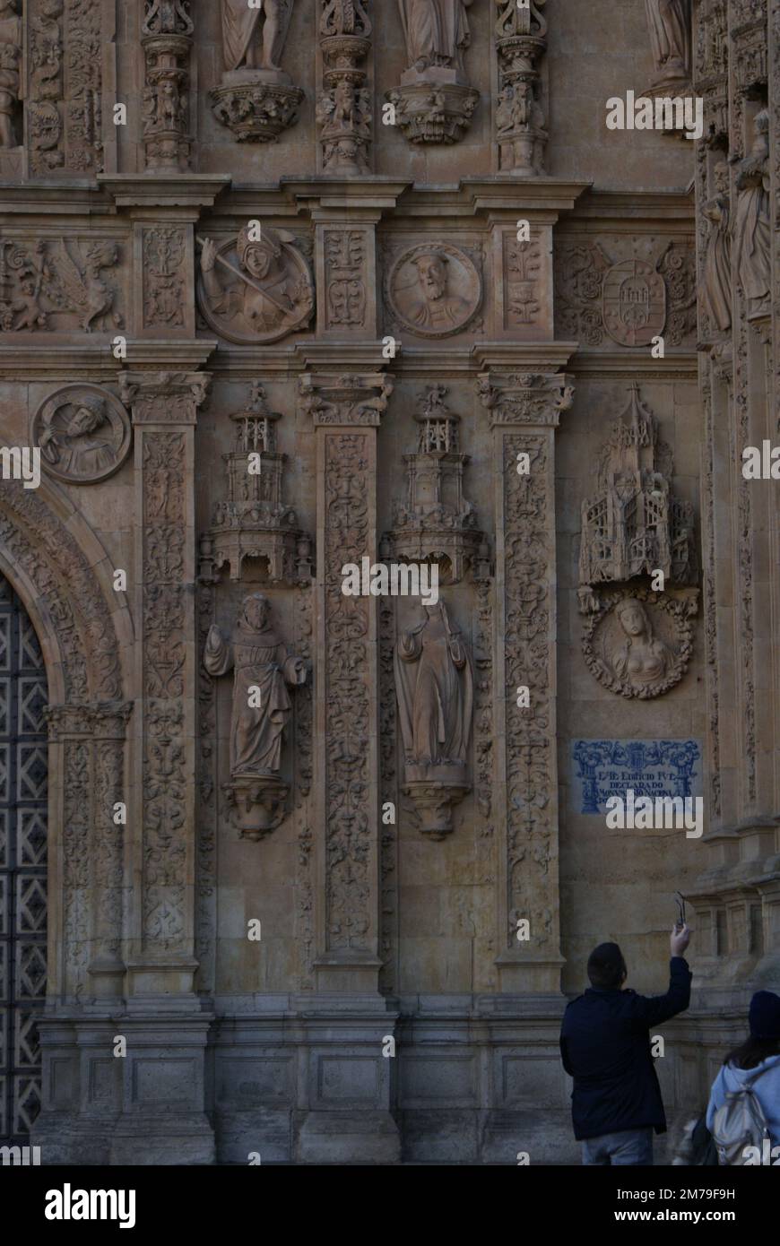 CONVENTO DE SAN ESTEBAN.SALAMANCA.ESPANA Stockfoto