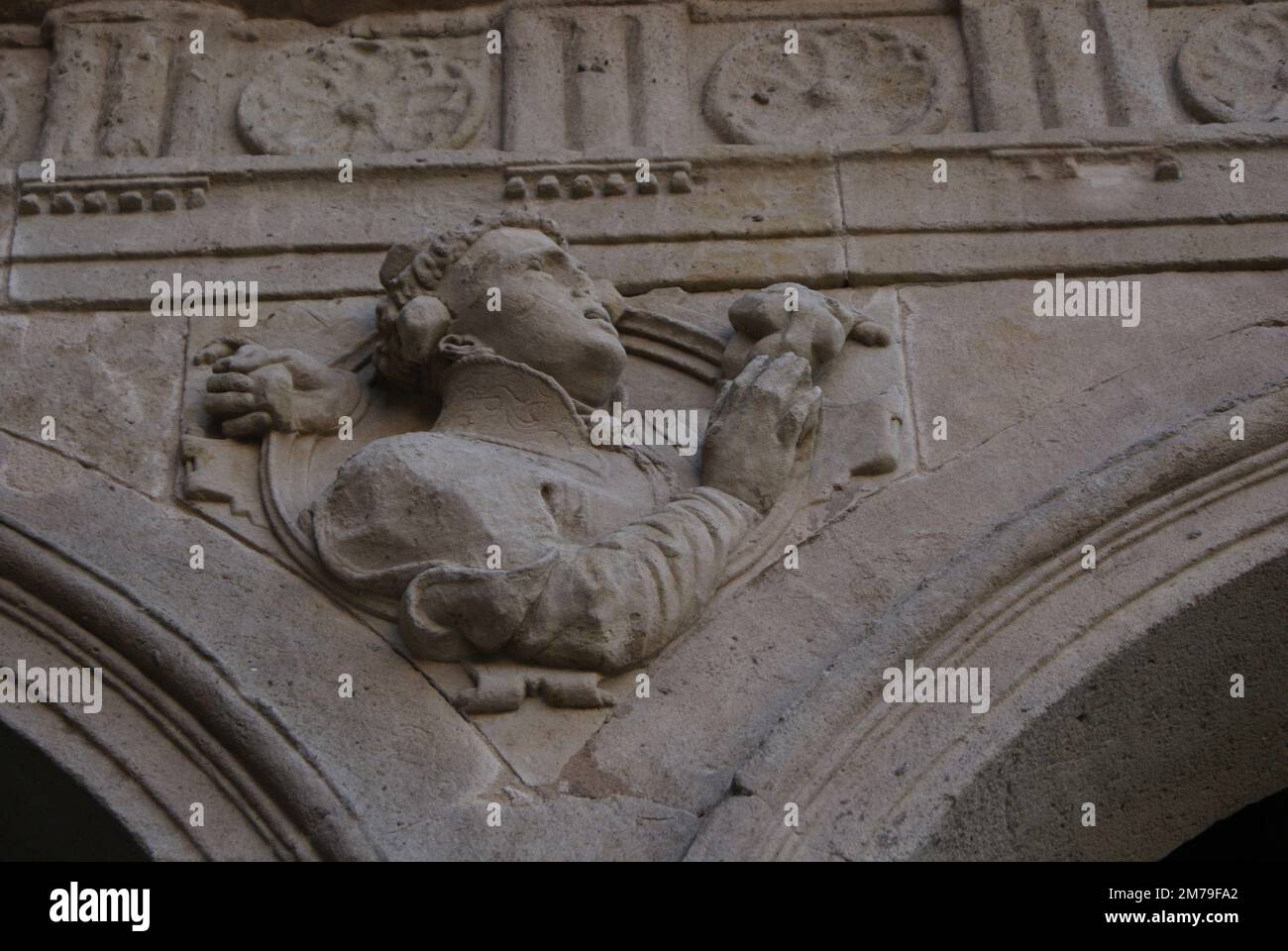 CONVENTO DE SAN ESTEBAN.SALAMANCA.ESPANA Stockfoto