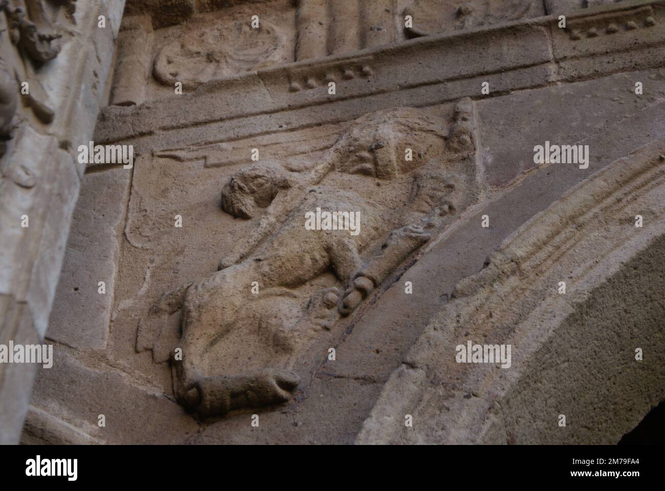 CONVENTO DE SAN ESTEBAN.SALAMANCA.ESPANA Stockfoto