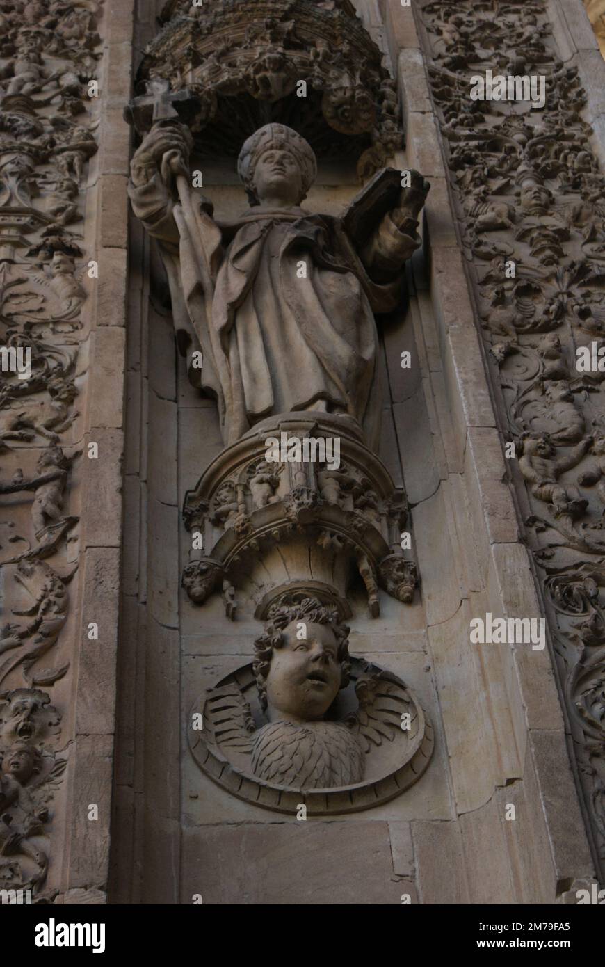 CONVENTO DE SAN ESTEBAN.SALAMANCA.ESPANA Stockfoto