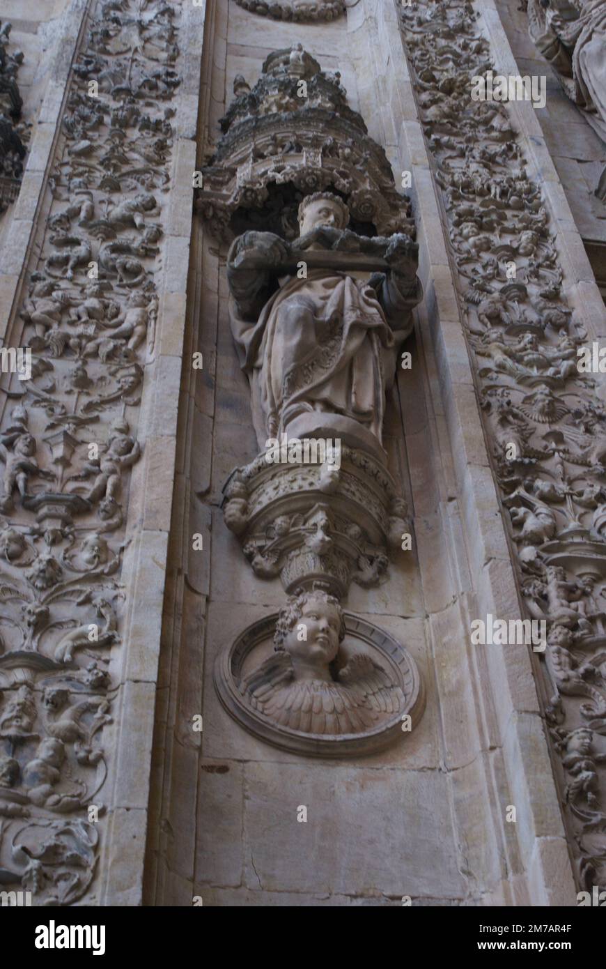 CONVENTO DE SAN ESTEBAN.SALAMANCA.ESPANA Stockfoto