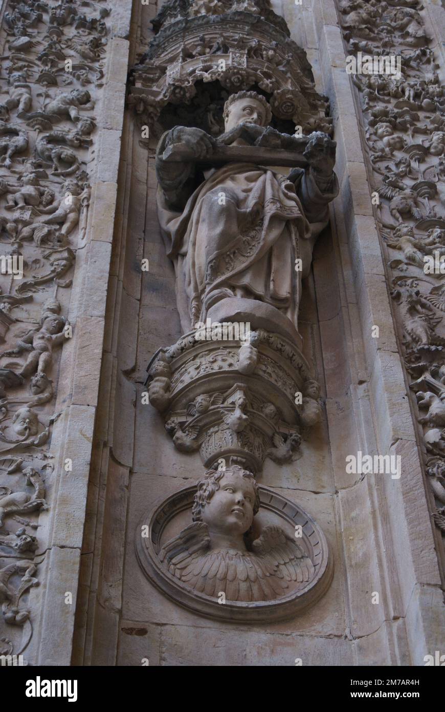 CONVENTO DE SAN ESTEBAN.SALAMANCA.ESPANA Stockfoto