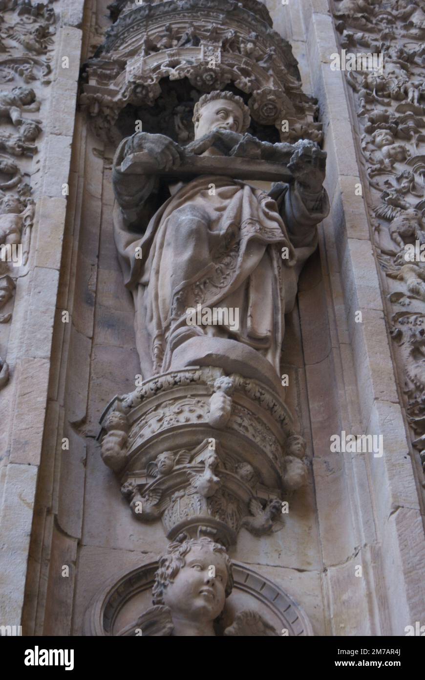 CONVENTO DE SAN ESTEBAN.SALAMANCA.ESPANA Stockfoto