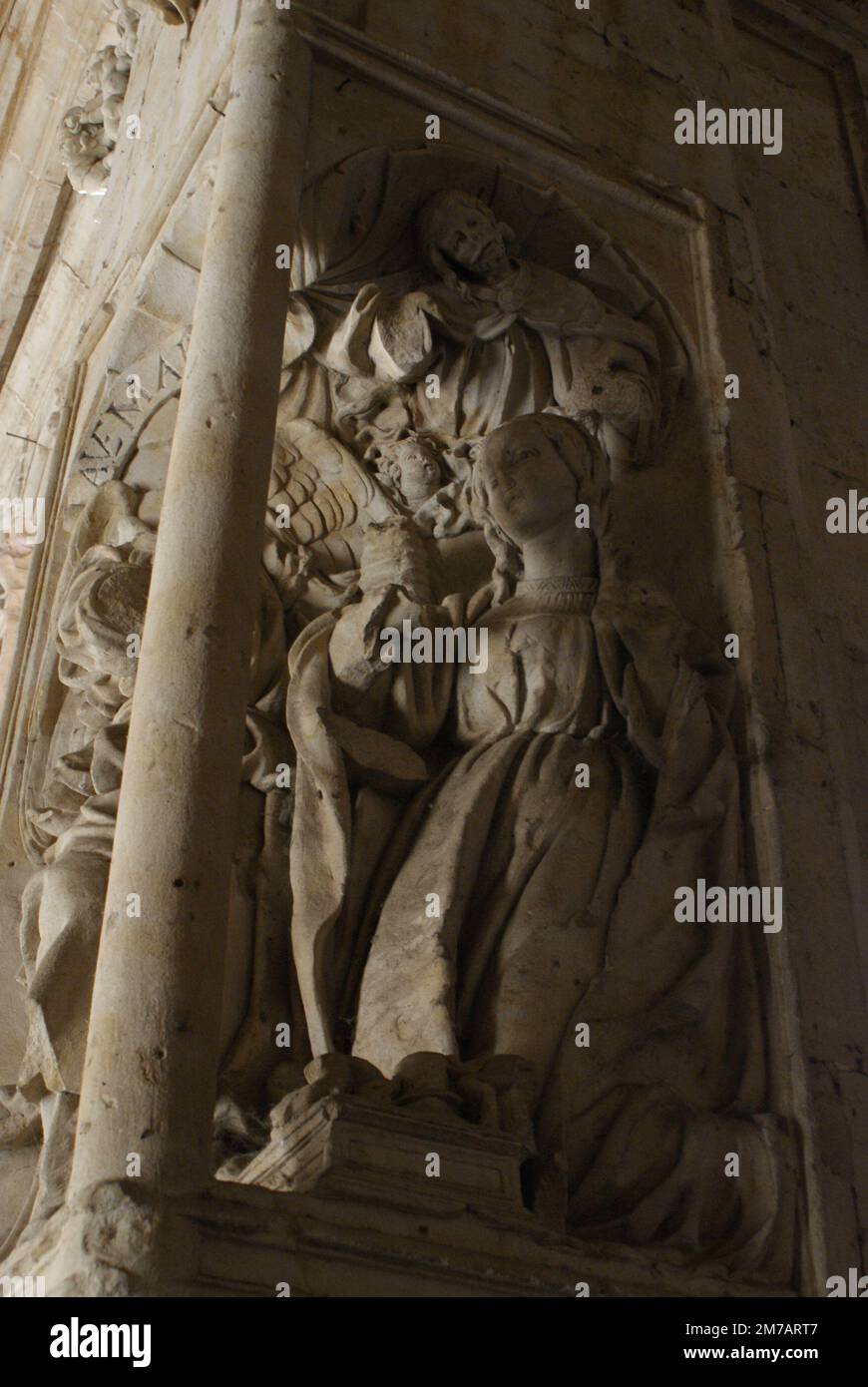 CONVENTO DE SAN ESTEBAN.SALAMANCA.ESPANA Stockfoto