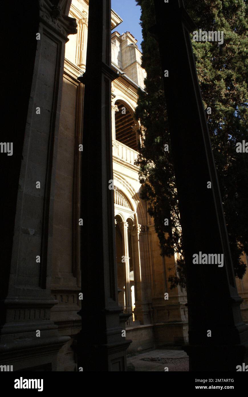 CONVENTO DE SAN ESTEBAN.SALAMANCA.ESPANA Stockfoto