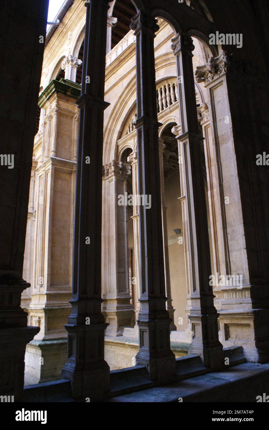 CONVENTO DE SAN ESTEBAN.SALAMANCA.ESPANA Stockfoto