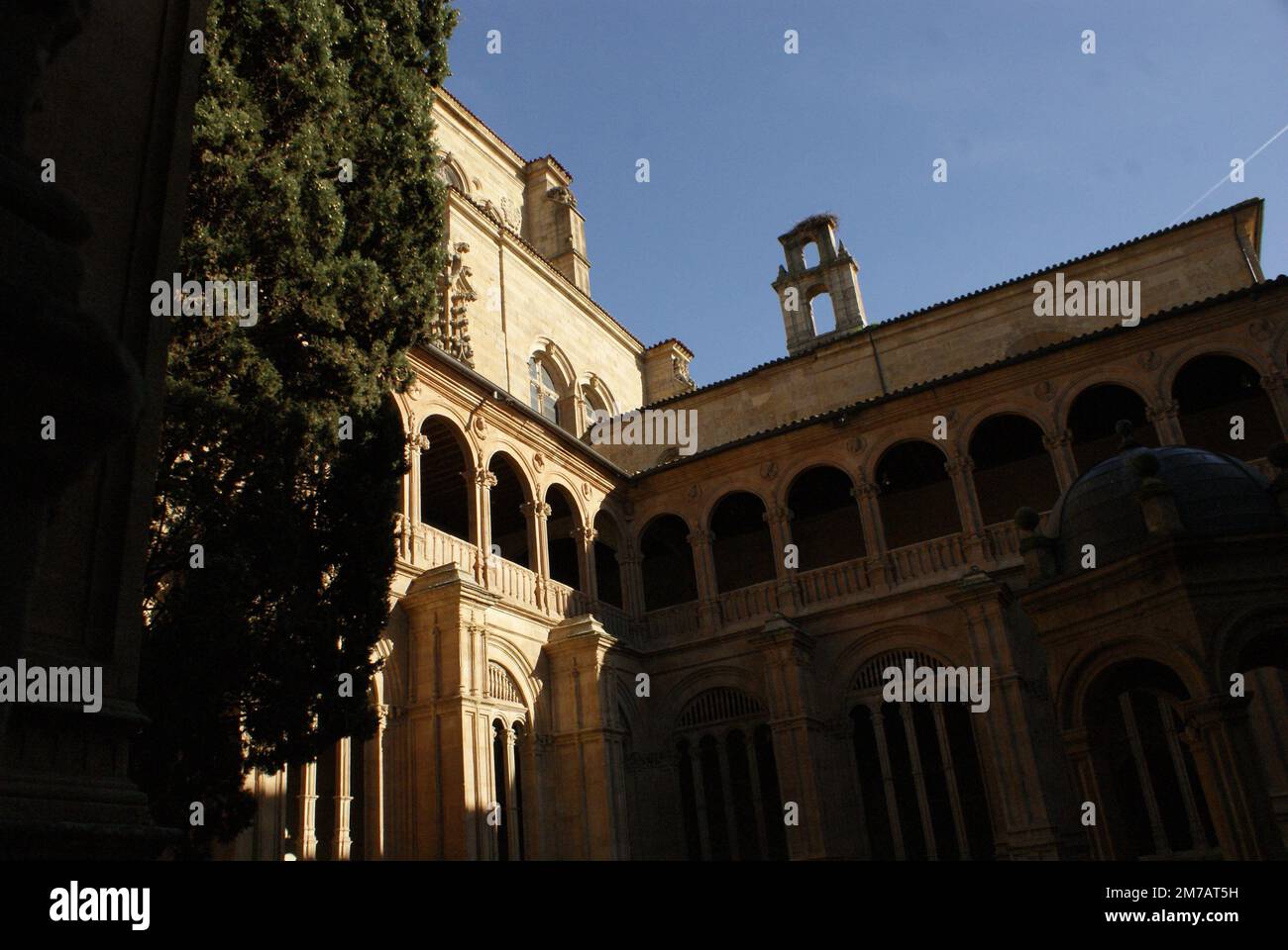 CONVENTO DE SAN ESTEBAN.SALAMANCA.ESPANA Stockfoto