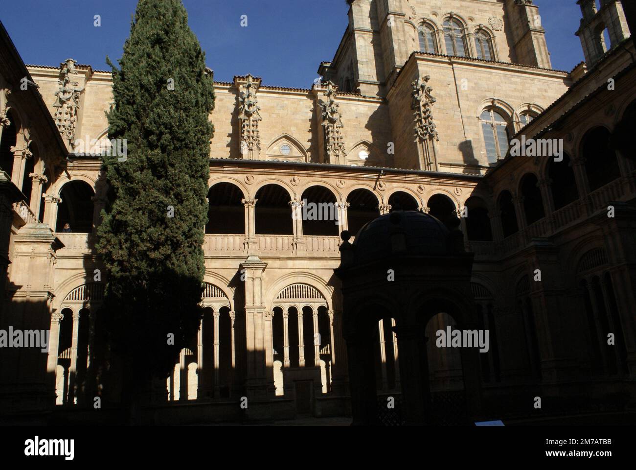 CONVENTO DE SAN ESTEBAN.SALAMANCA.ESPANA Stockfoto
