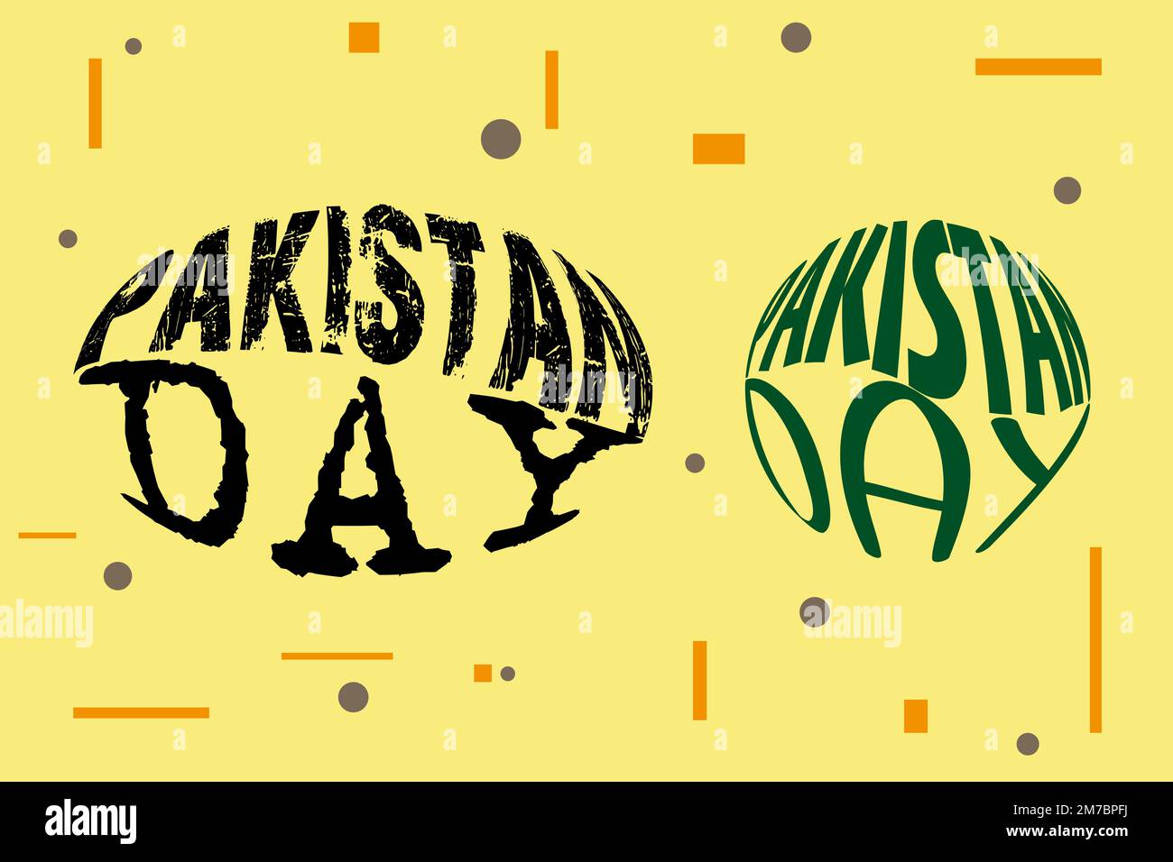 14. august 75 Jahre Jashn-e-Azadi. Glücklicher Unabhängigkeitstag Pakistan. Vektordarstellung. Stock Vektor