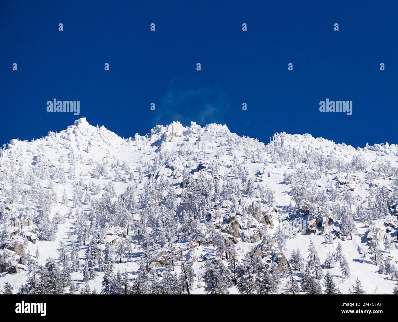 Berg am South Lake Tahoe Stockfoto