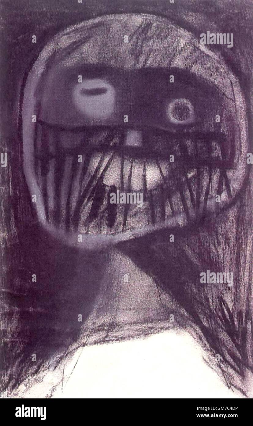 Lajos Vajda - Monsterkopf - 1938 Stockfoto