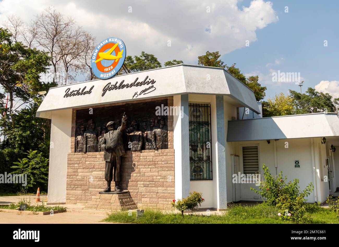 Museum der Türkischen Luftfahrtgesellschaft, Ankara, Türkei Stockfoto
