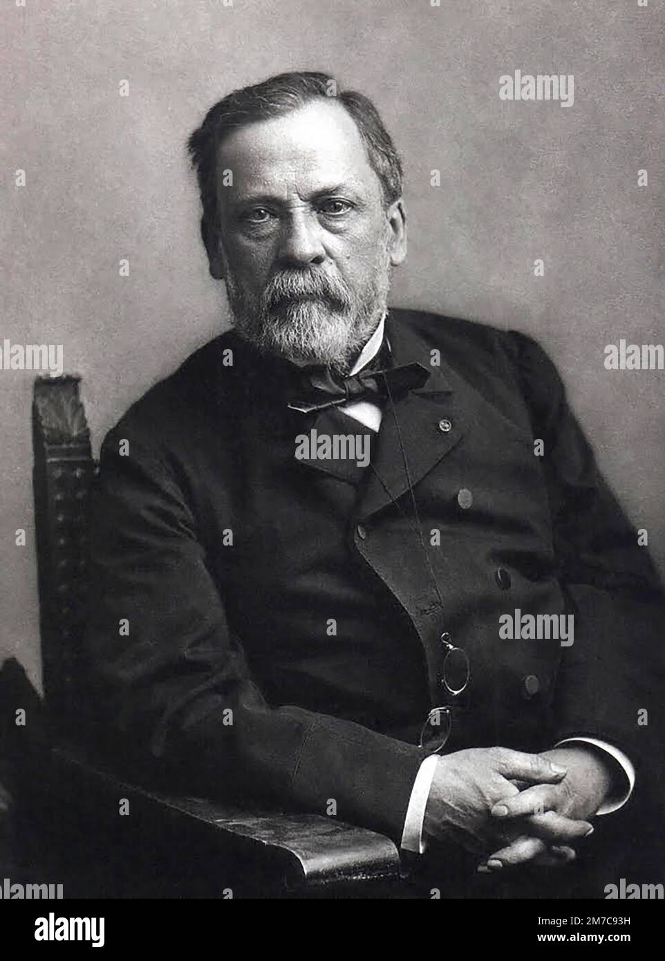 Porträt des französischen Chemiker Louis Pasteur, Frankreich 1870er Stockfoto