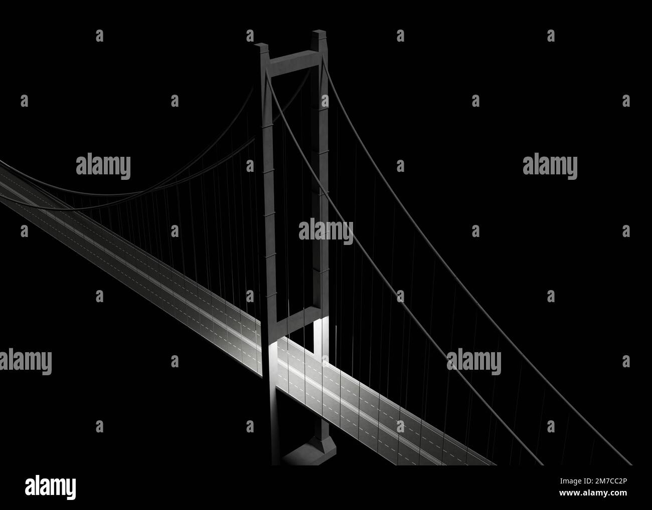Verschiedene Formen von 3D-Rendering-Designs, die für Posterhintergründe oder andere Zwecke verwendet werden können Stockfoto
