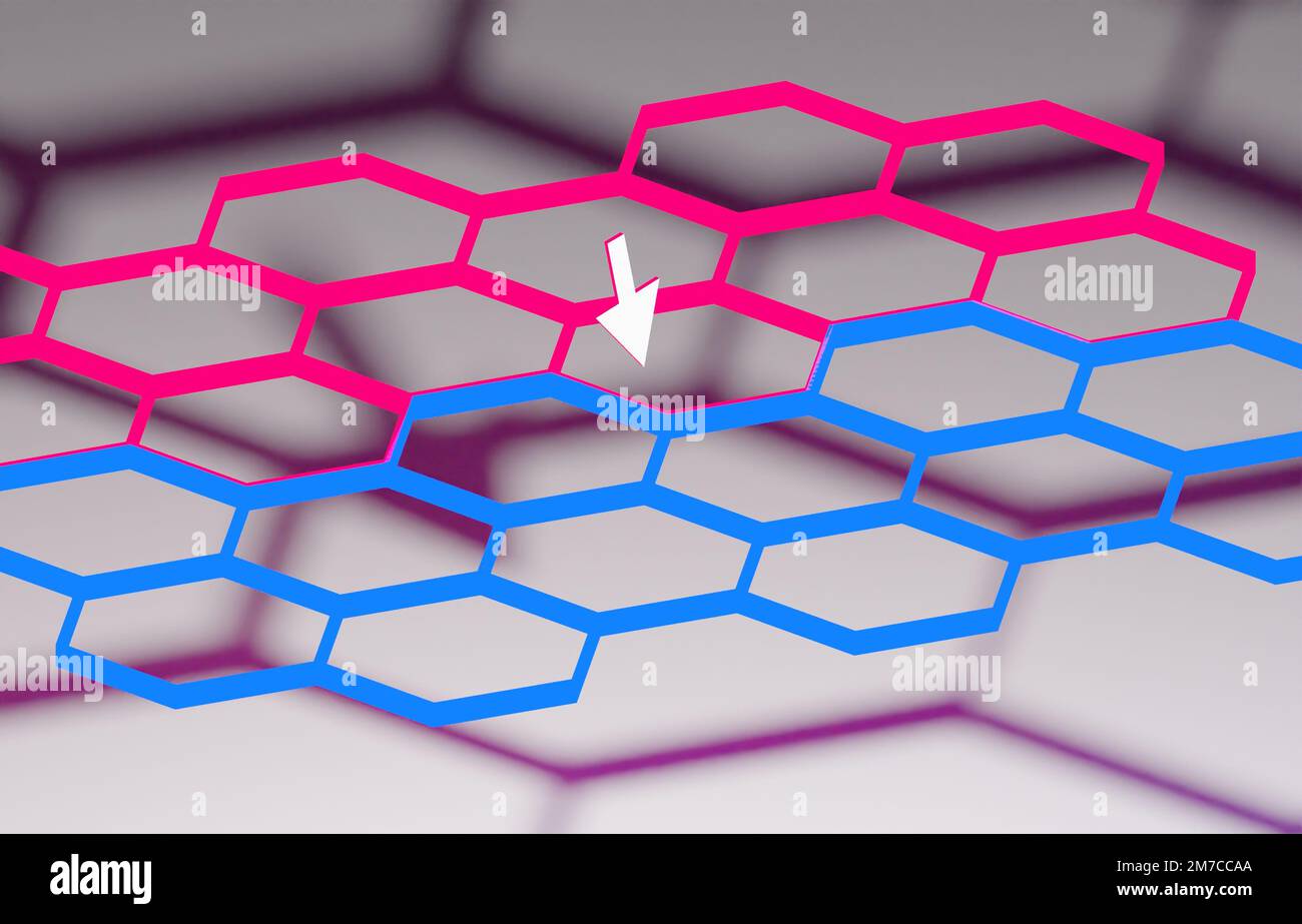 Verschiedene Formen von 3D-Rendering-Designs, die für Posterhintergründe oder andere Zwecke verwendet werden können Stockfoto
