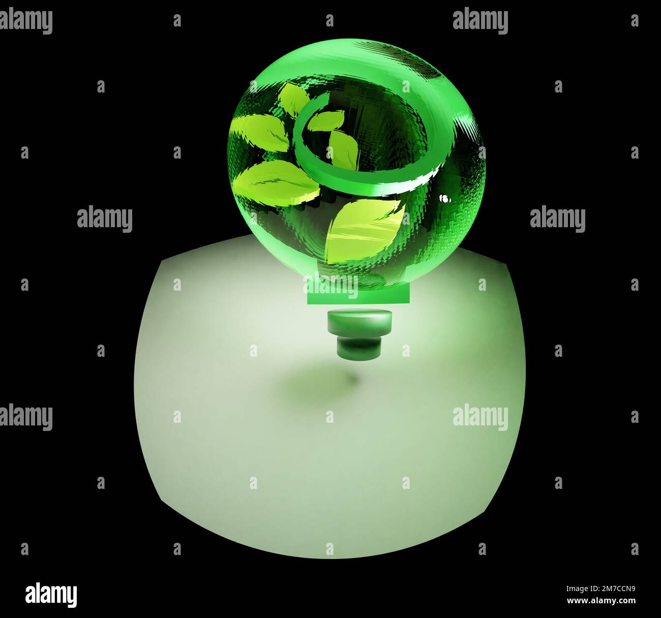 Verschiedene Formen von 3D-Rendering-Designs, die für Posterhintergründe oder andere Zwecke verwendet werden können Stockfoto