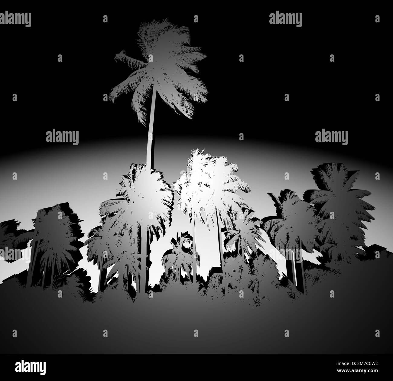 Verschiedene Formen von 3D-Rendering-Designs, die für Posterhintergründe oder andere Zwecke verwendet werden können Stockfoto