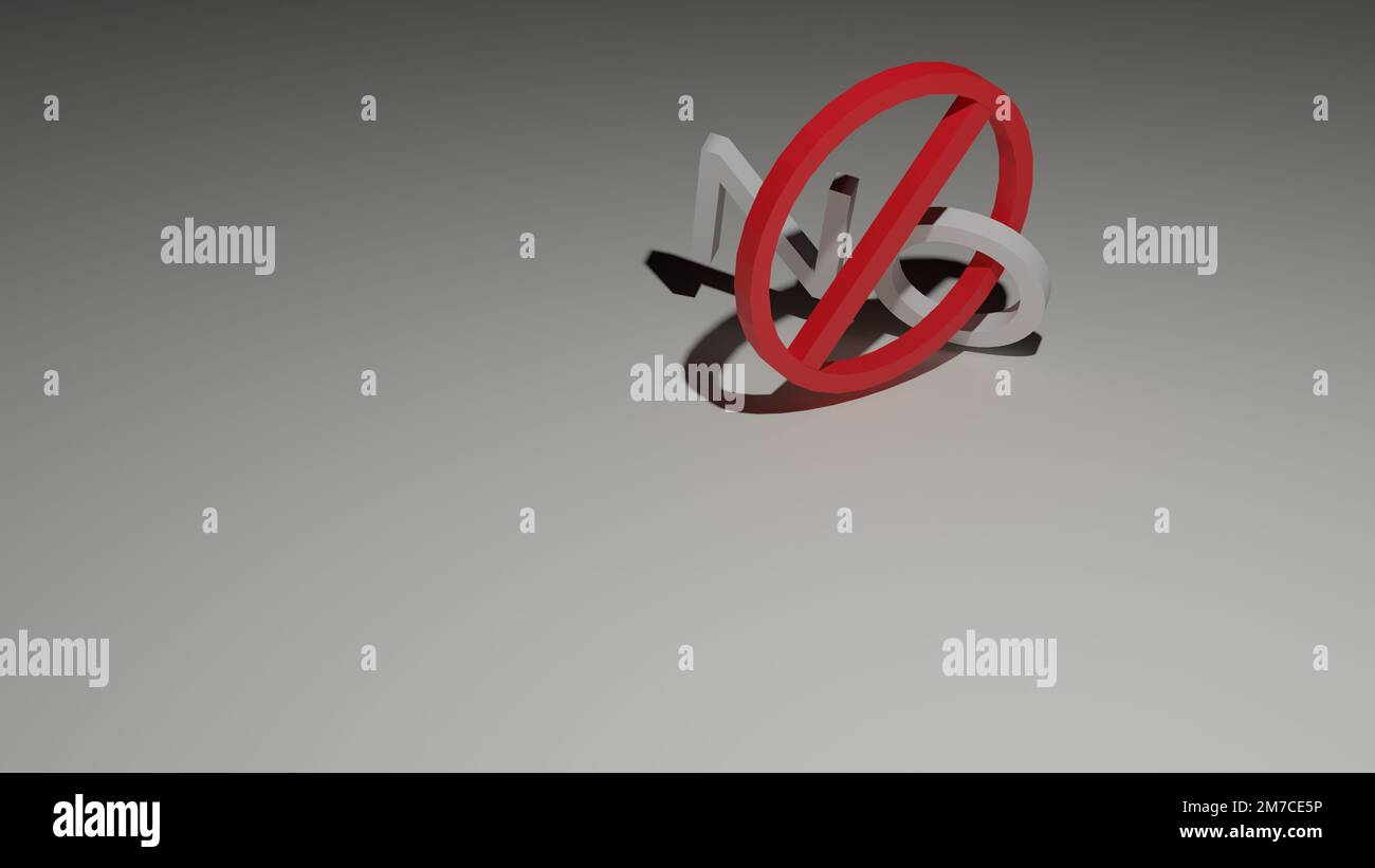 Verschiedene Formen von 3D-Rendering-Designs, die für Posterhintergründe oder andere Zwecke verwendet werden können Stockfoto