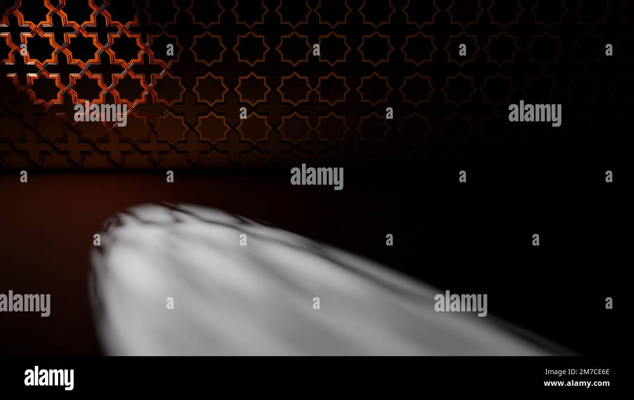 Verschiedene Formen von 3D-Rendering-Designs, die für Posterhintergründe oder andere Zwecke verwendet werden können Stockfoto