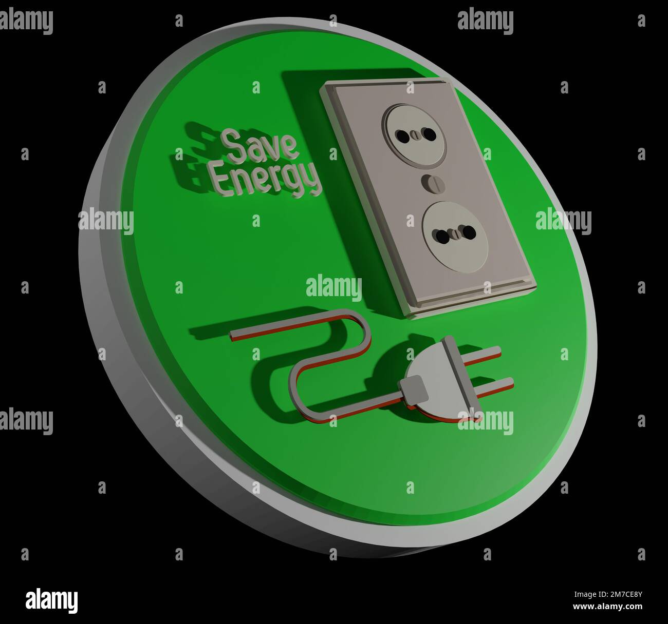 Verschiedene Formen von 3D-Rendering-Designs, die für Posterhintergründe oder andere Zwecke verwendet werden können Stockfoto