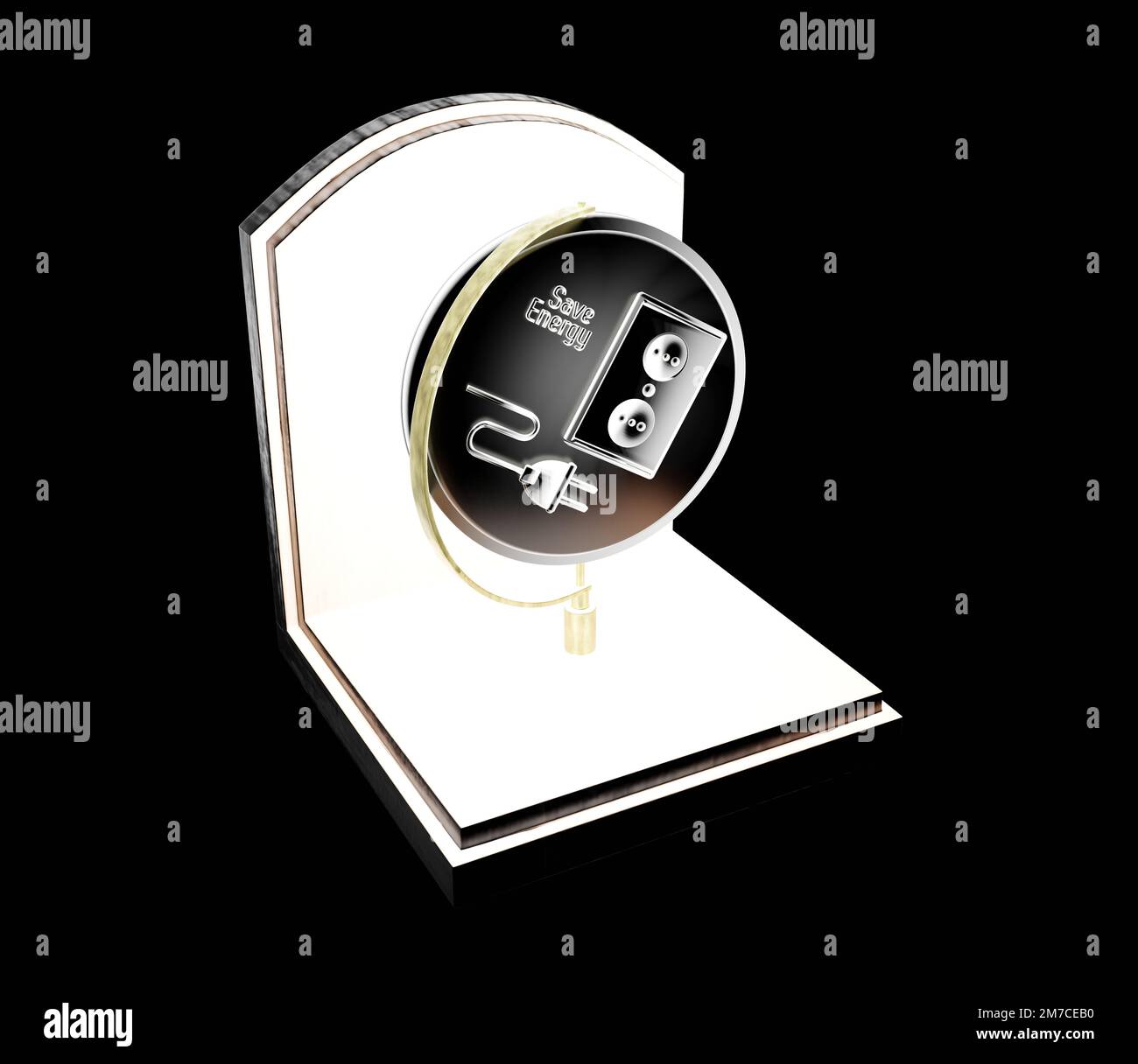 Verschiedene Formen von 3D-Rendering-Designs, die für Posterhintergründe oder andere Zwecke verwendet werden können Stockfoto