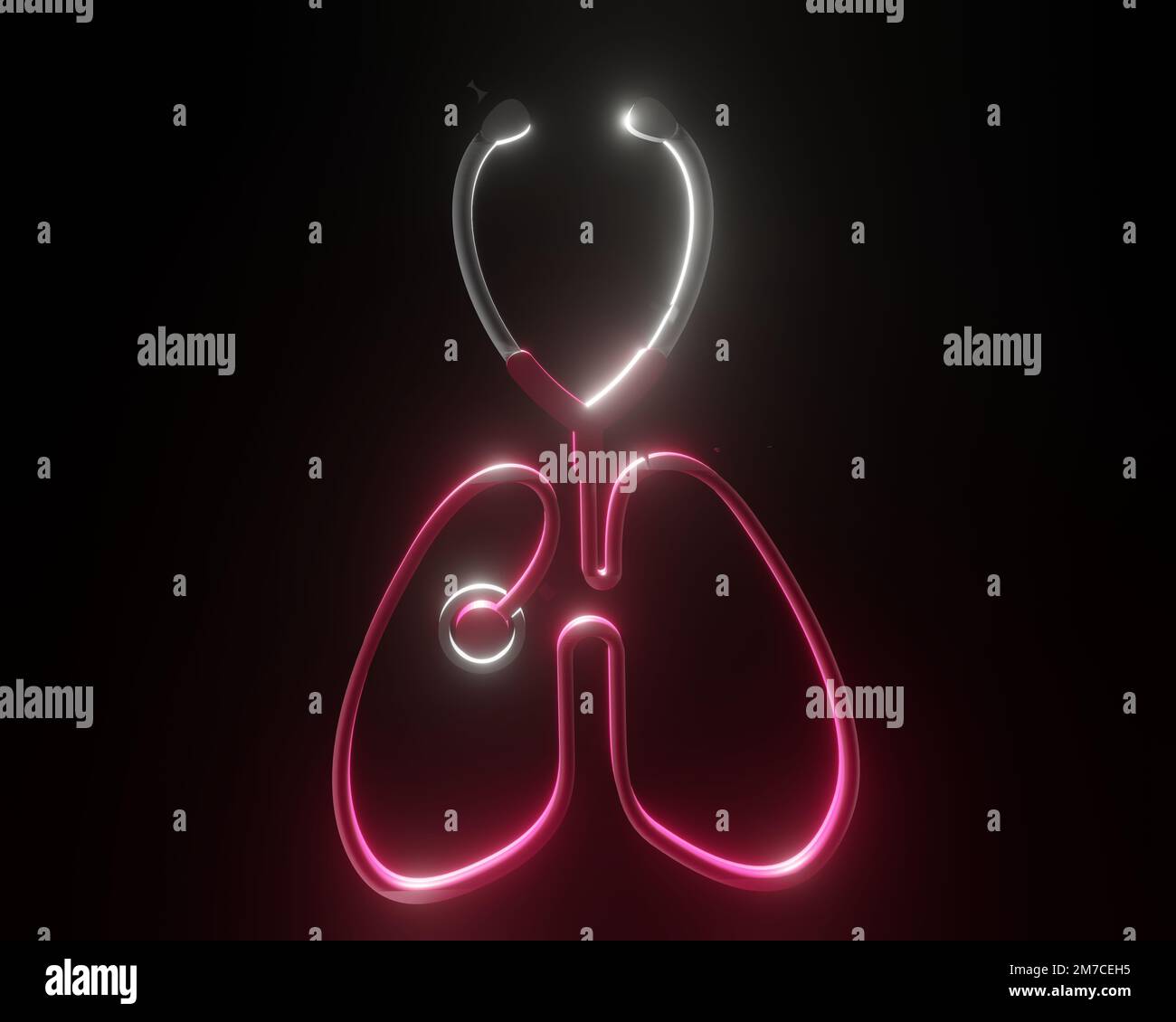 Verschiedene Formen von 3D-Rendering-Designs, die für Posterhintergründe oder andere Zwecke verwendet werden können Stockfoto