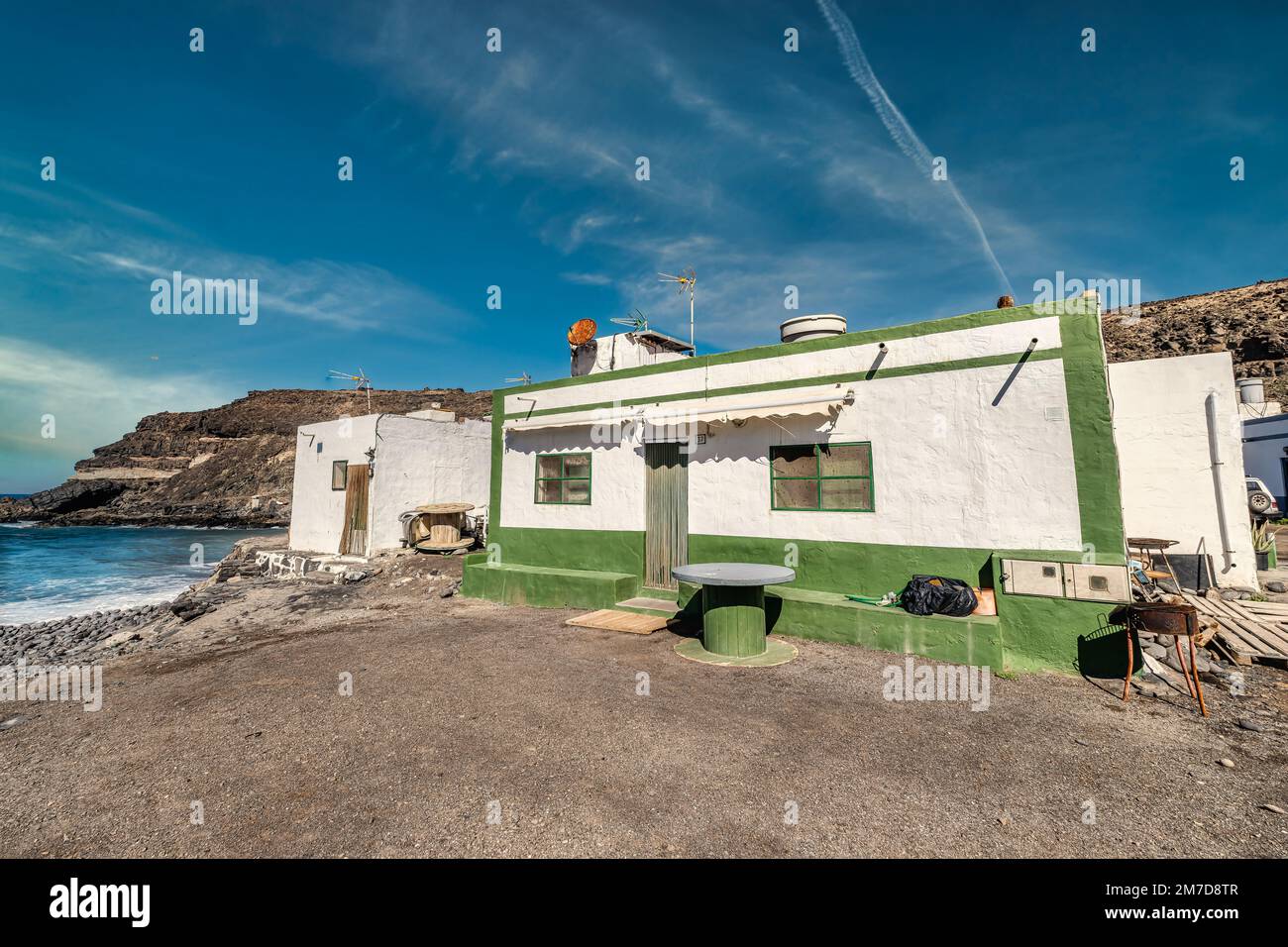 Puerto los Molinos an der Westküste von Fuerteventura, Spanien Stockfoto