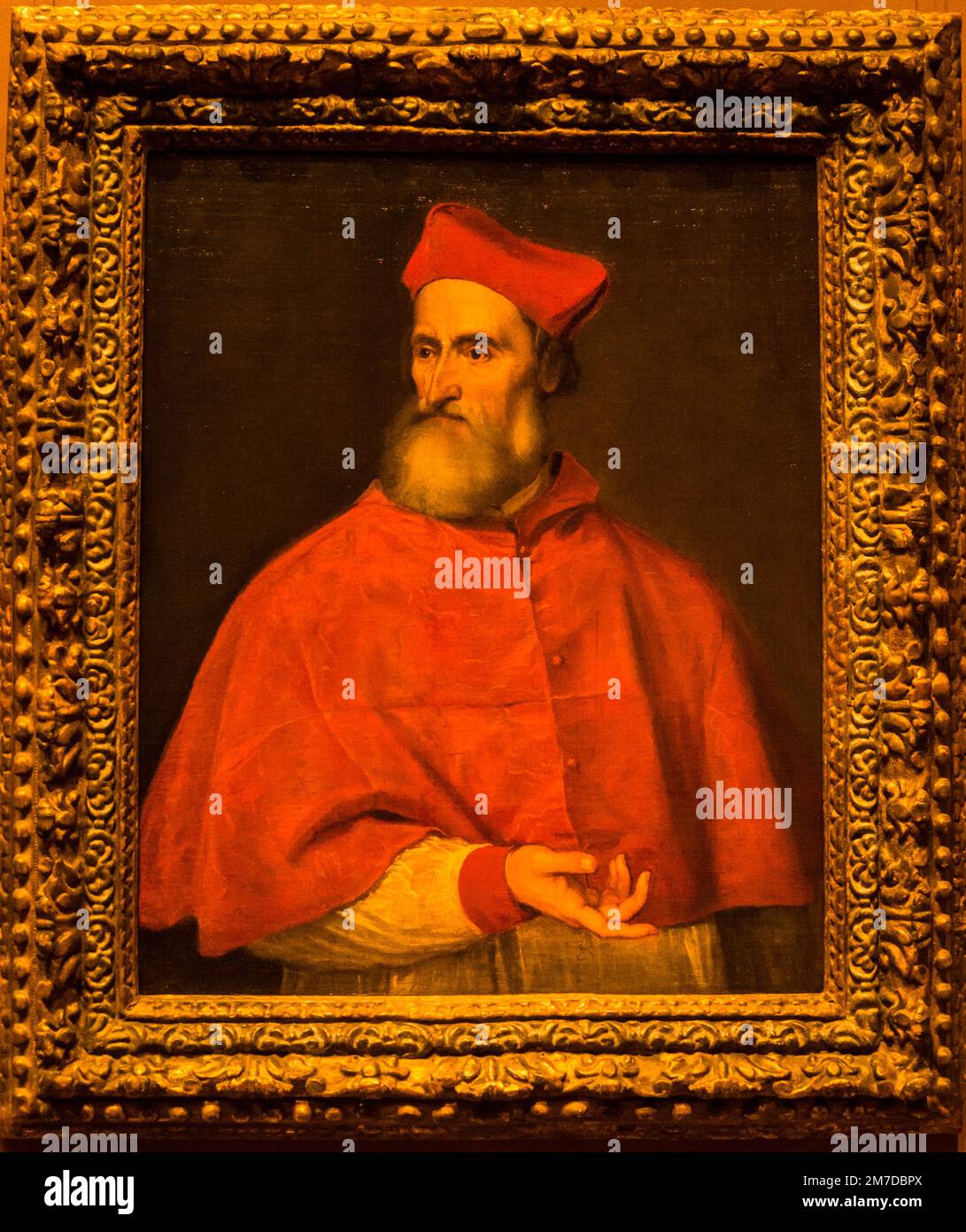Tizian: Cardinal Pietro Bembo, National Gallery of Art, Washington, D.C., USA Stockfoto