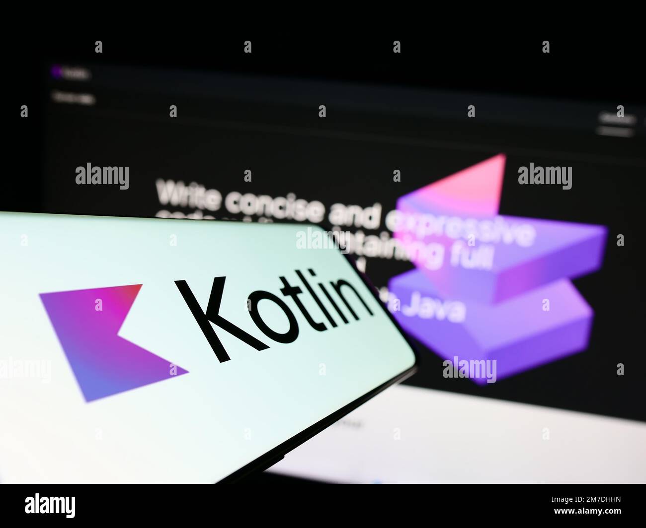 Kotlin logo -Fotos und -Bildmaterial in hoher Auflösung – Alamy