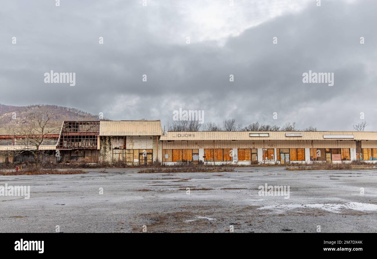 Ich habe ein Einkaufszentrum in Fishkill, New York, besetzt Stockfoto